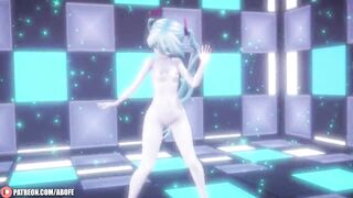 MMD R18 Hatsune Miku l Body to Body