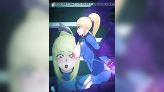 Ridley fucks Samus Aran. Animation. Metroid