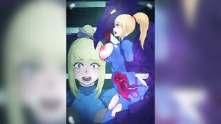 Ridley fucks Samus Aran. Animation. Metroid