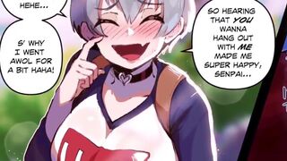 Uzaki-chan turns into Slut from alpha big cock - NTR Hentai