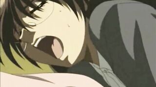 Hentai anal masturbation with cucumber