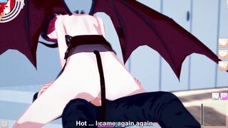 Hot Demonic Succubus Takes Huge Load