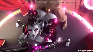 Widowmaker Takes A Giant Cock From Behind