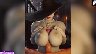 4K The Resident Evil girls have fun making different cock pleasure and cum |3D Hentai Animation|P126