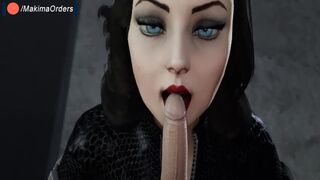 3D Elizabeth Found Her Boyfriend With A Big Dick And Cocktease | MakimaOrders