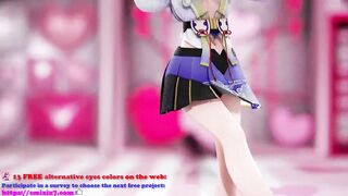 Kazema Iroha Lap Tap Love - Dark Purple Eyes Color Edit Smixix