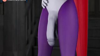 3D Futanari Fingering Her Dick And Cumming | MakimaOrders