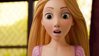 3D Rapunzel Delicious Sloppy Blowjob to Her Prince Cum in Mouth | MakimaOrders