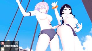 【KKS／MMD】"ANDA - Touch" 新条アカネ 宝多六花【SSSS.GRIDMAN】