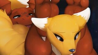 Renamon's Blowjob - ZonkPunch