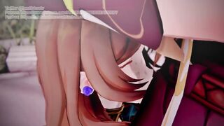 Lisa A Sobriquet Under Shade Genshin Impact 3D HENTAI Animation Shortver