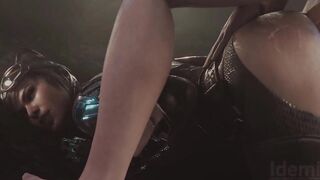 Selina Kyle Anal Creampied in Public Street (4K Animation with Sound)