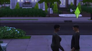 SIMS 4 - EBONY BBW GETS PUSSY ATE AND FUCKED SENSUALLY