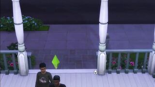 SIMS 4 - EBONY BBW GETS PUSSY ATE AND FUCKED SENSUALLY