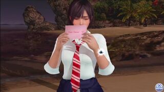 Dead or Alive Xtreme Venus Vacation Nagisa Valentine's Day Pose Cards Fanservice Appreciation