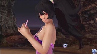 Dead or Alive Xtreme Venus Vacation Ayane Valentine's Day Pose Cards Fanservice Appreciation