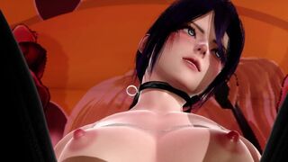 Reze sex fuck hot, Chainsaw Man Girl Porn Sex