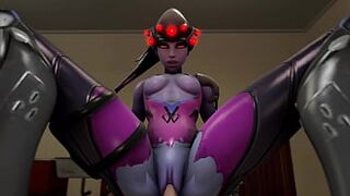 POV: Widowmaker is a True Cowgirl Solid Male Gets Cycled