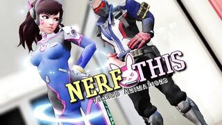 D.VA BALLBUSTING - Nerf This!