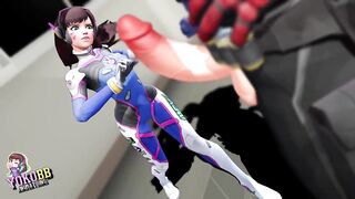 D.VA BALLBUSTING - Nerf This!