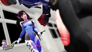 D.VA BALLBUSTING - Nerf This!