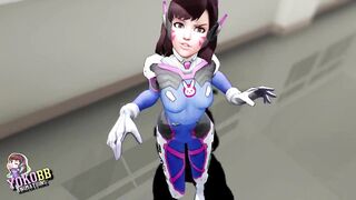 D.VA BALLBUSTING - Nerf This!