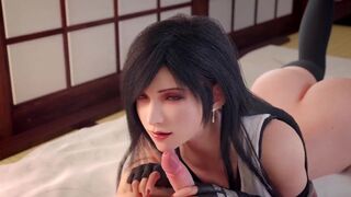 Final Fantasy Blowjob Compilation 1 (3D Hentai)