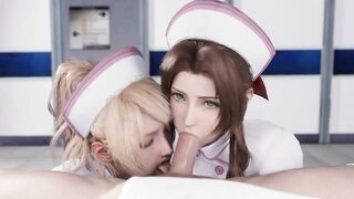 Final Fantasy Blowjob Compilation 1 (3D Hentai)