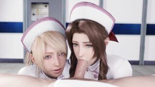 Final Fantasy Blowjob Compilation 1 (3D Hentai)