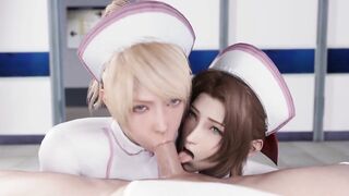 Final Fantasy Blowjob Compilation 1 (3D Hentai)