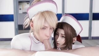 Final Fantasy Blowjob Compilation 1 (3D Hentai)