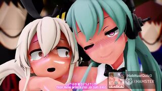 mmd r18 Suzuya And Shimakaze Lamb Sex Dance 3d hentai lucky dicks