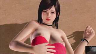 Dead or Alive Xtreme Venus Vacation Kokoro Valentine's Day Heart Cushion Pose Nude Mod Fanservice Ap