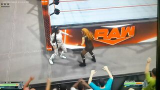 Becky Lynch Interferes On Wrestling Match With Alexa Bliss Vs Bianca Belair WWE 2K 2022