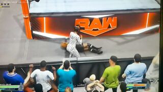 Becky Lynch Interferes On Wrestling Match With Alexa Bliss Vs Bianca Belair WWE 2K 2022