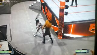 Becky Lynch Interferes On Wrestling Match With Alexa Bliss Vs Bianca Belair WWE 2K 2022