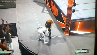 Becky Lynch Interferes On Wrestling Match With Alexa Bliss Vs Bianca Belair WWE 2K 2022