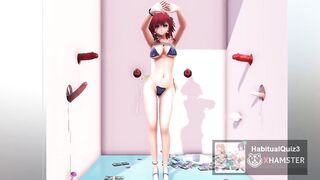 MMD r18 toxic public sex dance