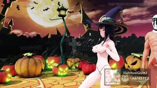 mmd r18 Happy Halloween sex party 3d hentai