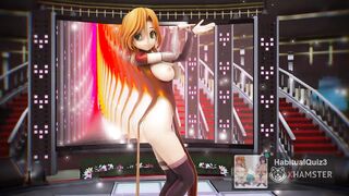 mmd r18 Riho Poker Face casino 3d hentai