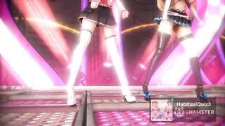 mmd r18 Kizuna AI & Mirai Akari Conqueror and Sex Party 3d hentai