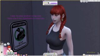 The Sims Ep.1 Step sister fucks little nerd step brother and gets pregnant