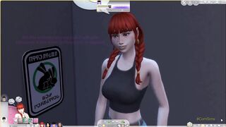 The Sims Ep.1 Step sister fucks little nerd step brother and gets pregnant