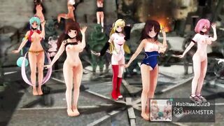 MMD r18 Meat shop girls fuck hardcore 3d hentai