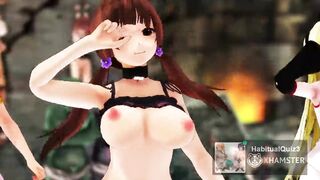 MMD r18 Meat shop girls fuck hardcore 3d hentai