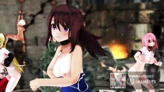 MMD r18 Meat shop girls fuck hardcore 3d hentai