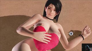 Dead or Alive Xtreme Venus Vacation Momiji Valentine's Day Heart Cushion Pose Nude Mod Fanservice Ap