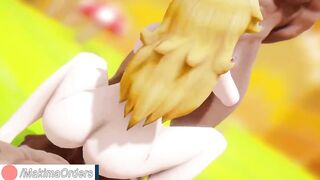 Princess Peach NTR Threesome | MakimaOrders