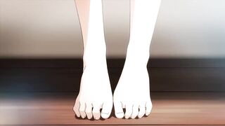 ANIME FEET 6 (FOOT FETISH FRIDAY ФУТ ФЕТИШ - 恋足癖 - JOI 足フェチ )