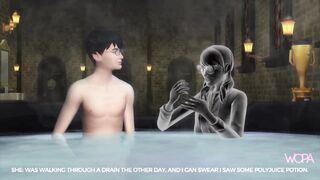 [TRAILER] Harry Potter and Moaning Myrtle having sex in the very hot